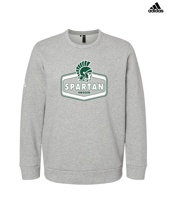 Athens Academy Soccer Board - Mens Adidas Crewneck