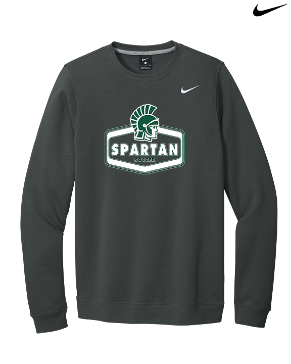 Athens Academy Soccer Board - Mens Nike Crewneck