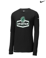Athens Academy Soccer Board - Mens Nike Longsleeve