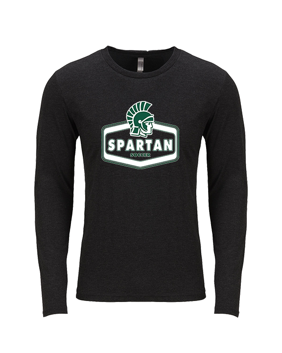Athens Academy Soccer Board - Tri-Blend Long Sleeve