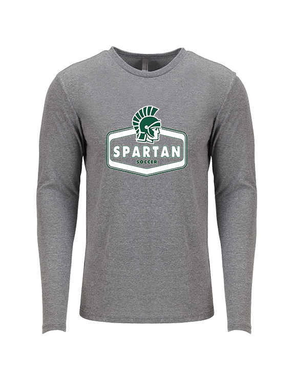 Athens Academy Soccer Board - Tri-Blend Long Sleeve