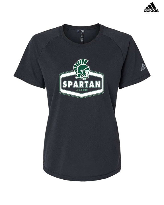 Athens Academy Soccer Board - Womens Adidas Performance Shirt