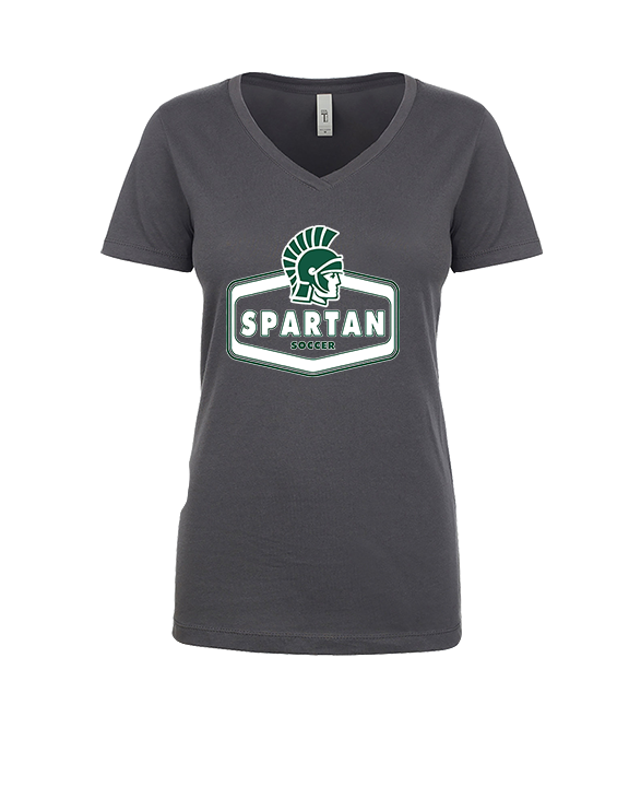Athens Academy Soccer Board - Womens Vneck