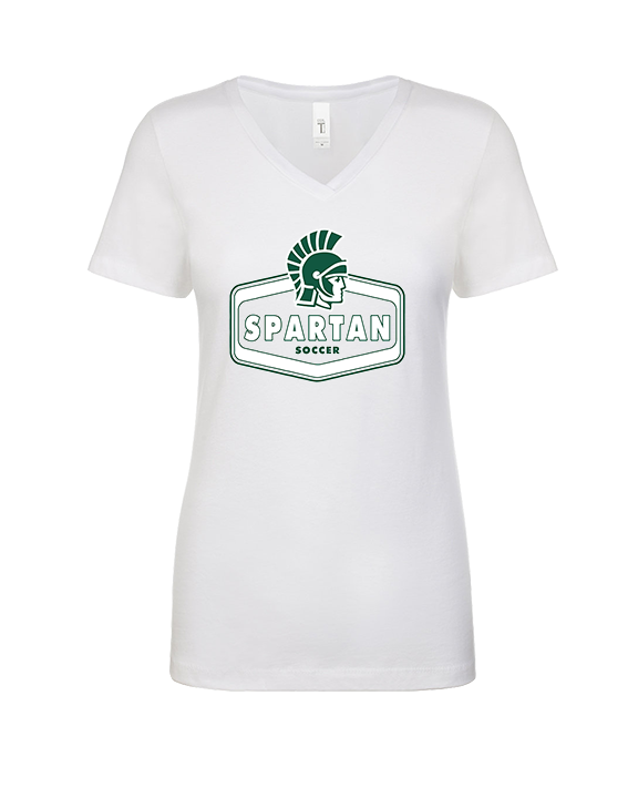Athens Academy Soccer Board - Womens Vneck