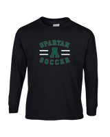 Athens Academy Soccer Curve - Cotton Longsleeve
