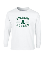 Athens Academy Soccer Curve - Cotton Longsleeve