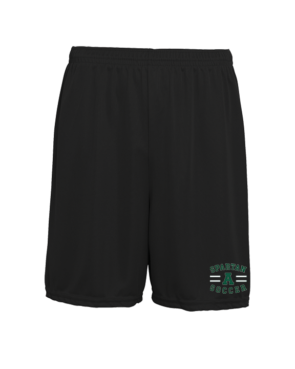 Athens Academy Soccer Curve - Mens 7inch Training Shorts