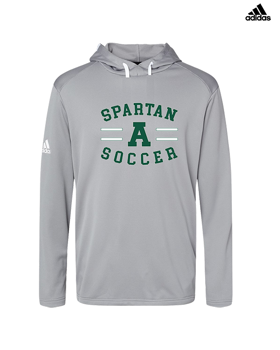 Athens Academy Soccer Curve - Mens Adidas Hoodie