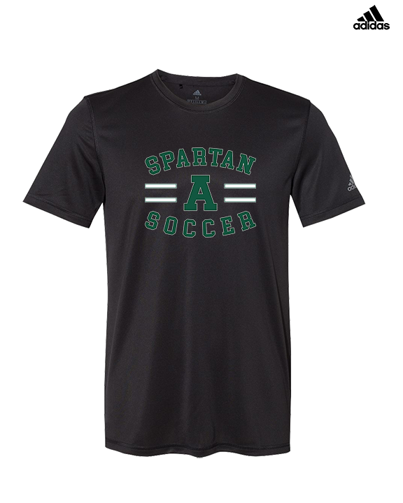 Athens Academy Soccer Curve - Mens Adidas Performance Shirt
