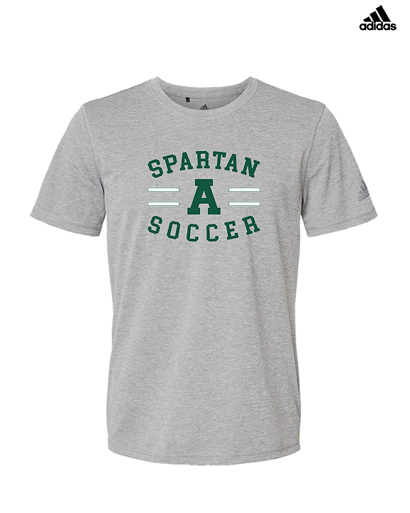 Athens Academy Soccer Curve - Mens Adidas Performance Shirt