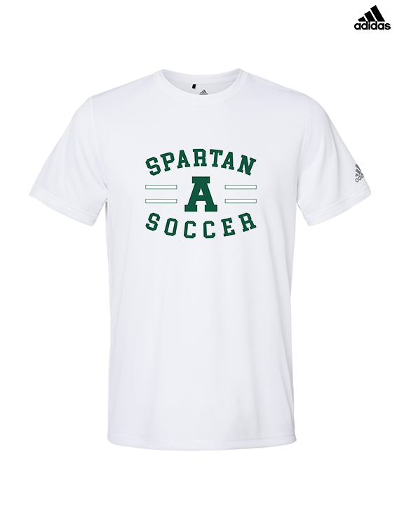 Athens Academy Soccer Curve - Mens Adidas Performance Shirt