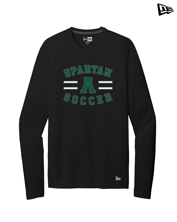 Athens Academy Soccer Curve - New Era Performance Long Sleeve
