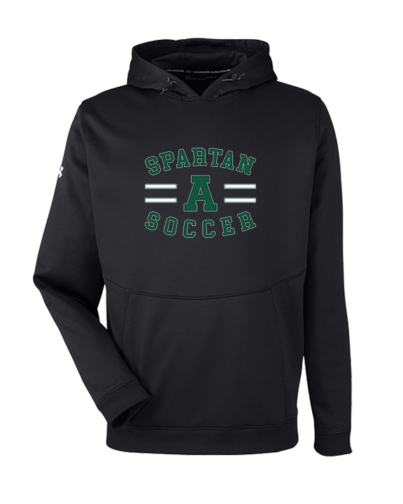 Athens Academy Soccer Curve - Under Armour Mens Storm Fleece