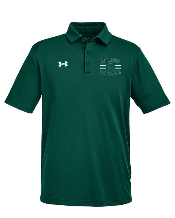 Athens Academy Soccer Curve - Under Armour Mens Tech Polo