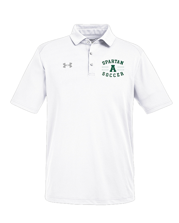 Athens Academy Soccer Curve - Under Armour Mens Tech Polo