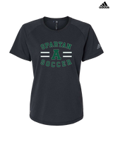 Athens Academy Soccer Curve - Womens Adidas Performance Shirt