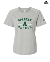 Athens Academy Soccer Curve - Womens Adidas Performance Shirt