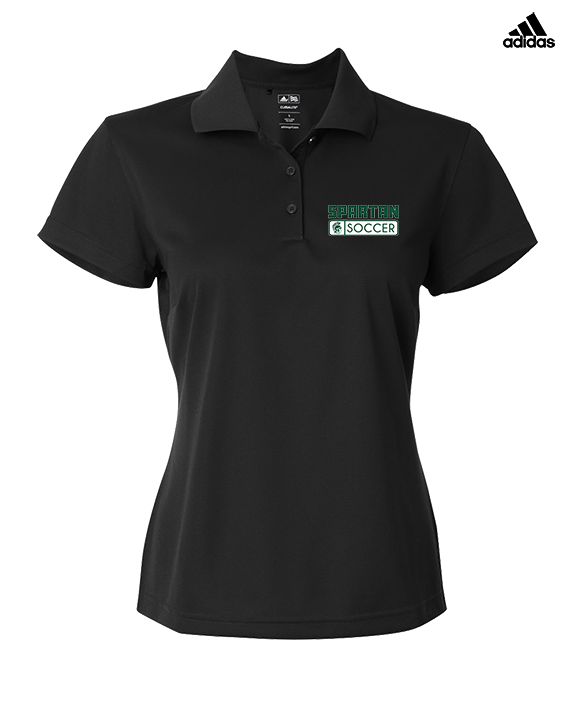 Athens Academy Soccer Pennant - Adidas Womens Polo