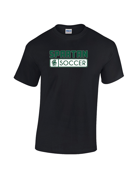 Athens Academy Soccer Pennant - Cotton T-Shirt