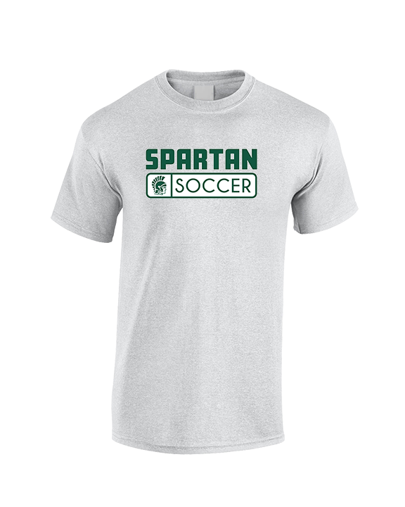 Athens Academy Soccer Pennant - Cotton T-Shirt