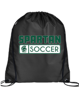 Athens Academy Soccer Pennant - Drawstring Bag