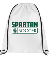 Athens Academy Soccer Pennant - Drawstring Bag