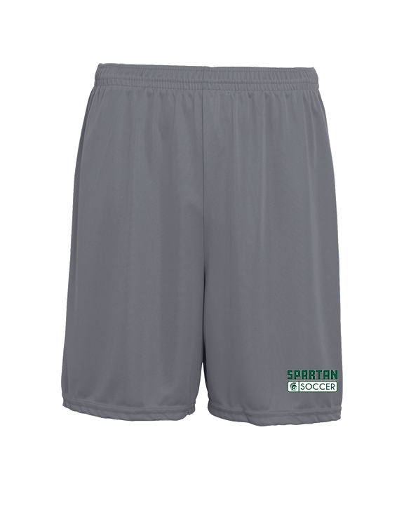Athens Academy Soccer Pennant - Mens 7inch Training Shorts