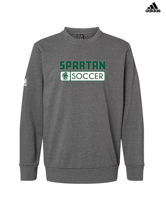 Athens Academy Soccer Pennant - Mens Adidas Crewneck
