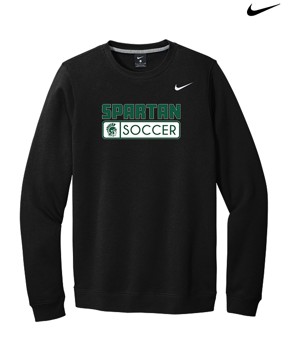 Athens Academy Soccer Pennant - Mens Nike Crewneck