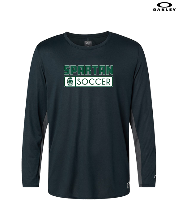 Athens Academy Soccer Pennant - Mens Oakley Longsleeve