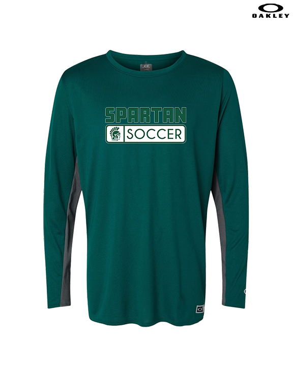 Athens Academy Soccer Pennant - Mens Oakley Longsleeve