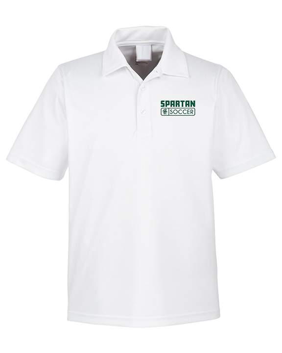 Athens Academy Soccer Pennant - Mens Polo