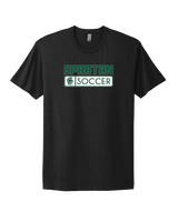 Athens Academy Soccer Pennant - Mens Select Cotton T-Shirt
