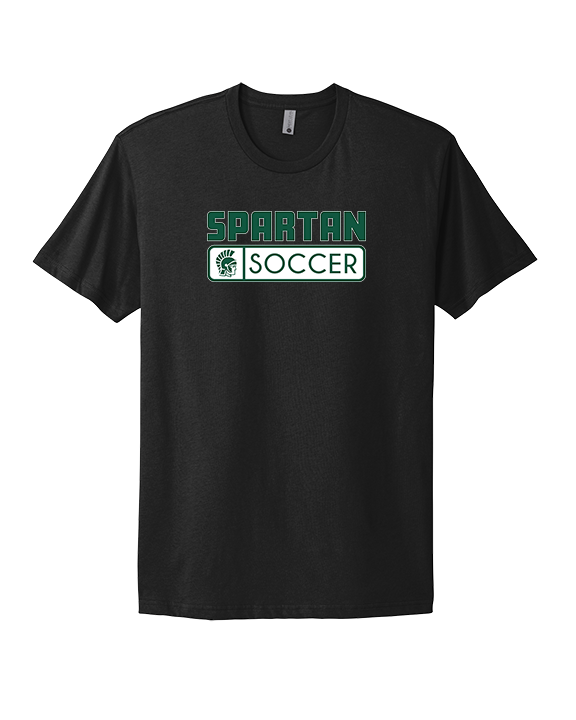 Athens Academy Soccer Pennant - Mens Select Cotton T-Shirt
