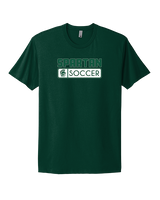 Athens Academy Soccer Pennant - Mens Select Cotton T-Shirt