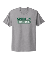 Athens Academy Soccer Pennant - Mens Select Cotton T-Shirt