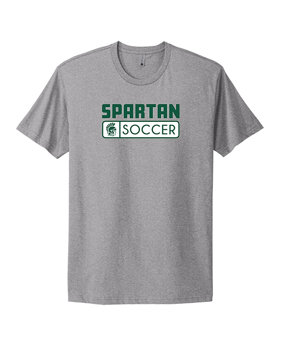 Athens Academy Soccer Pennant - Mens Select Cotton T-Shirt