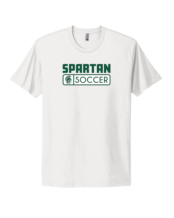 Athens Academy Soccer Pennant - Mens Select Cotton T-Shirt