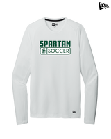 Athens Academy Soccer Pennant - New Era Performance Long Sleeve