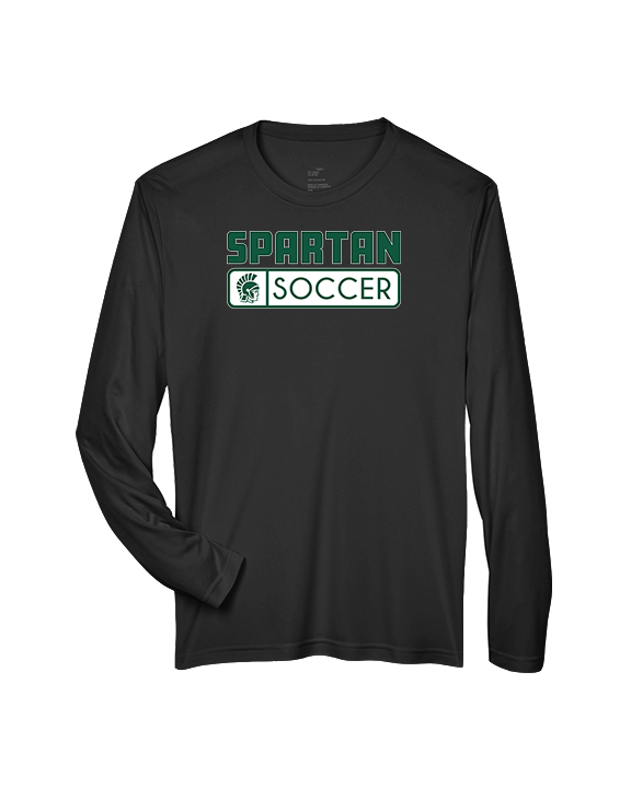 Athens Academy Soccer Pennant - Performance Longsleeve