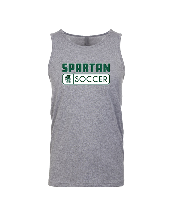 Athens Academy Soccer Pennant - Tank Top