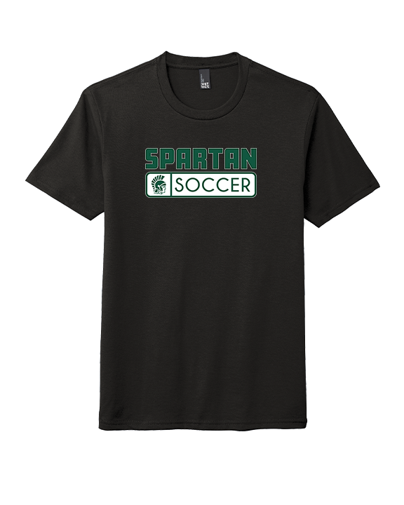 Athens Academy Soccer Pennant - Tri-Blend Shirt