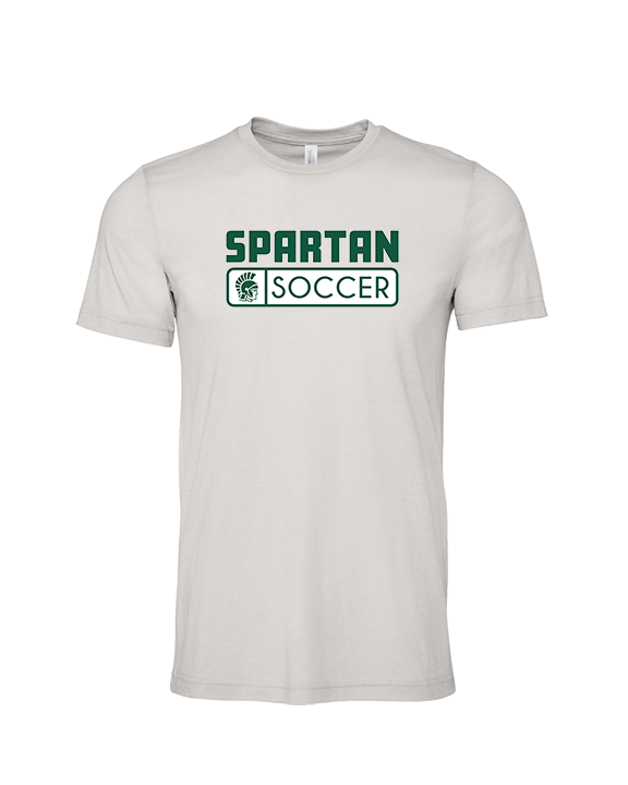 Athens Academy Soccer Pennant - Tri-Blend Shirt
