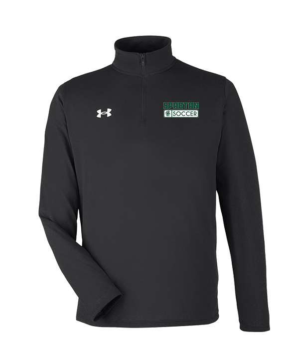 Athens Academy Soccer Pennant - Under Armour Mens Tech Quarter Zip
