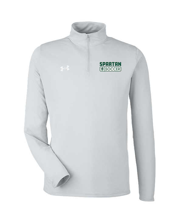 Athens Academy Soccer Pennant - Under Armour Mens Tech Quarter Zip
