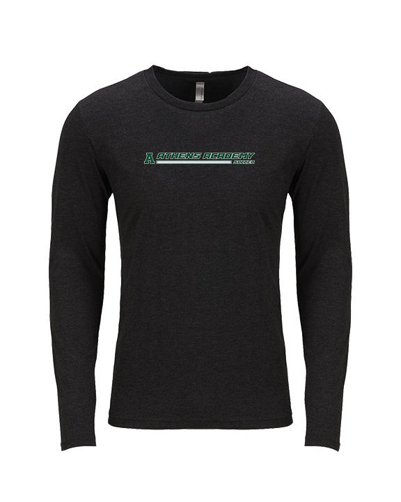 Athens Academy Soccer Switch - Tri-Blend Long Sleeve
