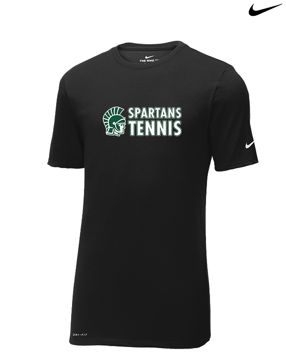 Athens Academy Tennis Basic - Mens Nike Cotton Poly Tee