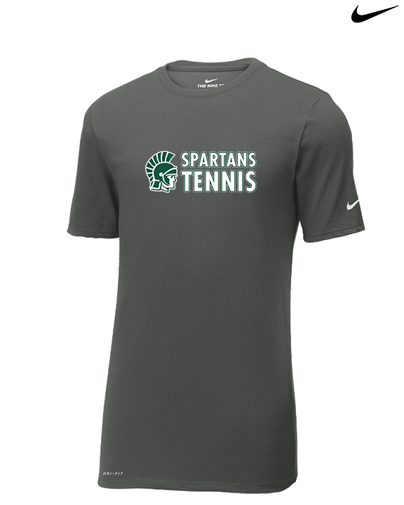 Athens Academy Tennis Basic - Mens Nike Cotton Poly Tee
