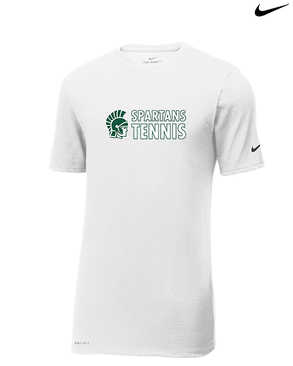 Athens Academy Tennis Basic - Mens Nike Cotton Poly Tee