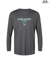 Athens Academy Tennis Block - Mens Oakley Longsleeve